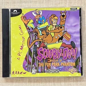 SCOOBY-DOO! Mystery of the Fun Park Phantom (1999 PC Computer CD-ROM) Video Game